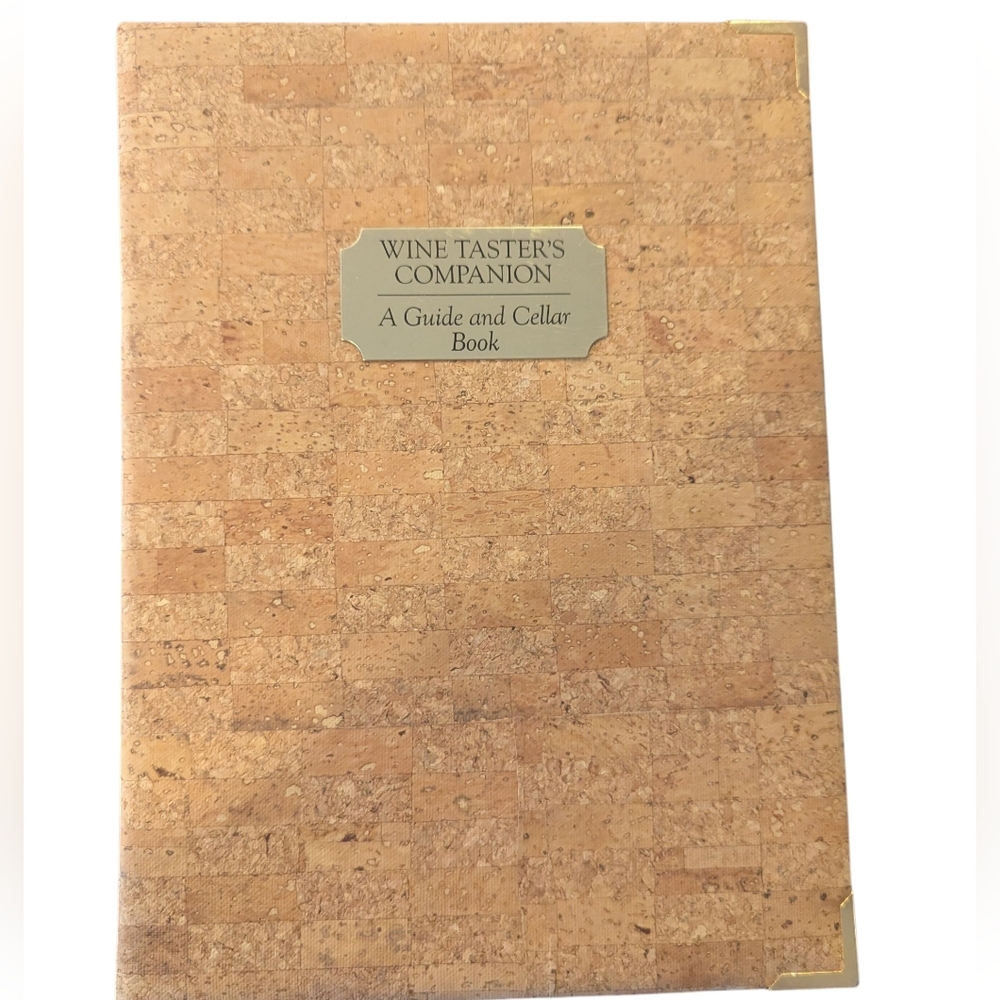 Wine Taster's Companion Guide and Cellar Book